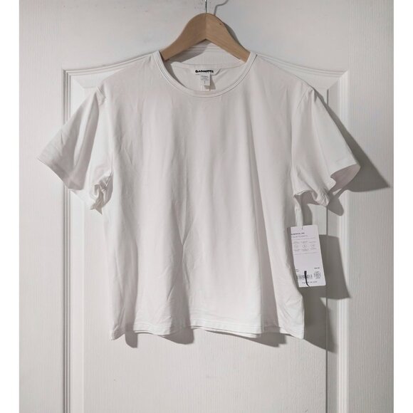 Athleta | Essential Short Sleeve Tee In White - Picture 7 of 14